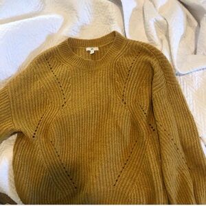 Mustard Yellow BP. sweater bought from Nordstrom!